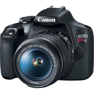Canon Eos Rebel T7 24.1 Megapixel Digital Slr Camera With Lens - 0.71" - 2.17" (Lens 1), 2.95" - 11.81" (Lens 2) - Autofocus - 3"lcd - 3.1X/4X Optical Zoom - 6000 X 4000 Image - 1920 X 1080 Video