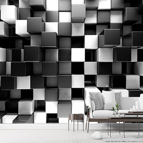 Landschaft 3D Tapete Wohnkultur Wandmalerei Rolle Abziehen und Kleben Abnehmbare PVC/Vinyl Material Selbstklebend/Kleber erforderlich Wanddekoration für Wohnzimmer Image