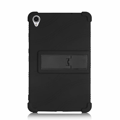 Tablette Hüllenabdeckung Für Lenovo M8 FHD / HD TB-8505/8506/8705 mit verstellbarem Ständer Ganzkörperschutz Staubdicht Silikon Image