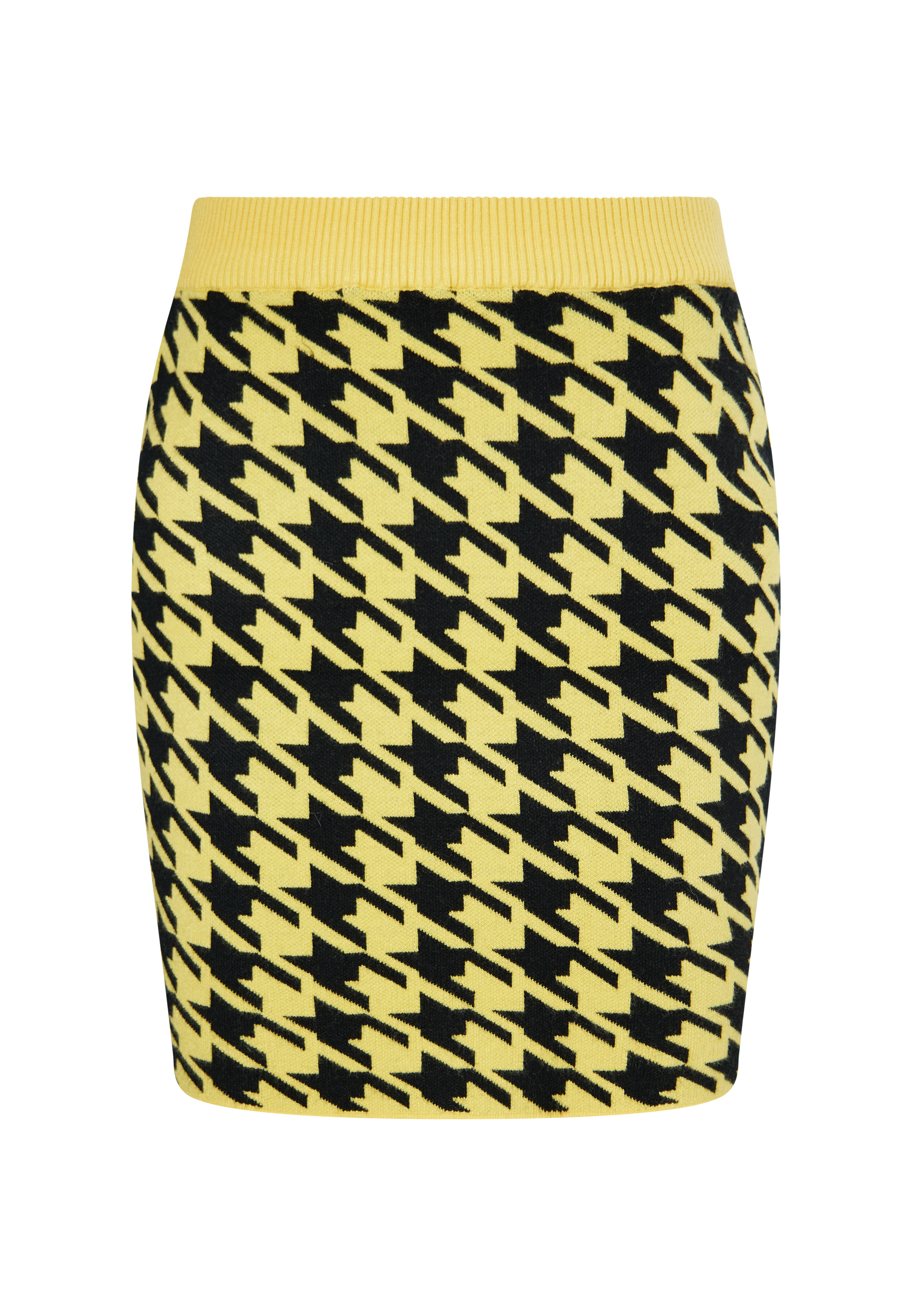 Mymo Strickrock Damen gelb Image