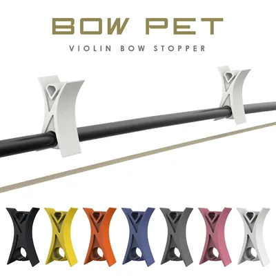 2PCS Bowpet 4-Strings Violin Bow Holder Buddies Fiddle Bows Stopper Violino Acro Accessories