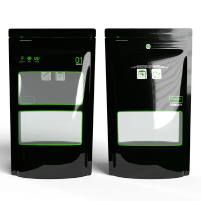 1/8 Ounce~1 Pound Lock & Seal Storage & Curing Bags 58%-62% RH Terp Cultivation Pouches Heat