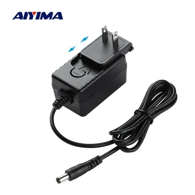 AIYIMA Audio Power Adapter DC 12V 2A Switch Power Supply Plug EU/US/UK For Amplifier T3/T1