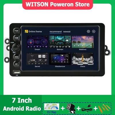 WITSON Android Navigation Auto Radio For GMC Sierra Yukon Chevrolet Silverado Suburban Tahoe Chevy GPS WIFI IGO Map Navi Stereo