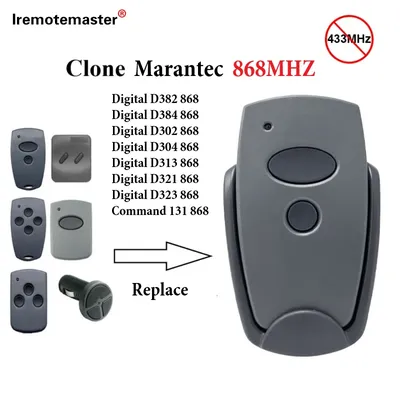 Clone Marantec D302 D304 Duplicator Garage 868MHz Garage Door Remote Control Copy MARANTEC Digital