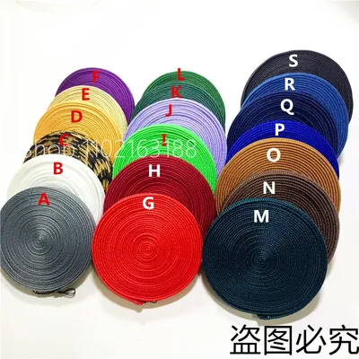 Japanese Samurai Katana Wakizashi Tanto Knives Sword Hilt Tsuka Fitting Multiple Colors Rope Ito