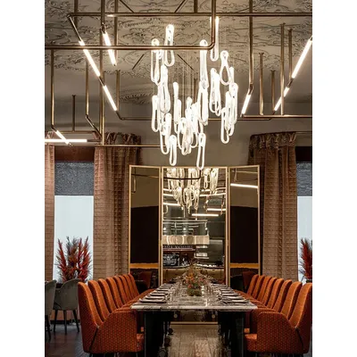 LED Dimmable Modern Minimalist Stylish Advance Version White Glass Pendant lights Elegant