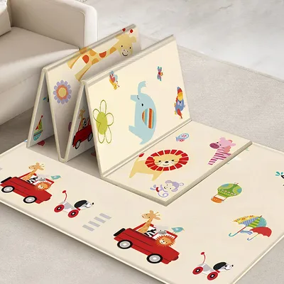Foldable Play Mat Activities Mat for Baby Outdoor Camping Mat Waterproof Carpet Easy To Carry Mother