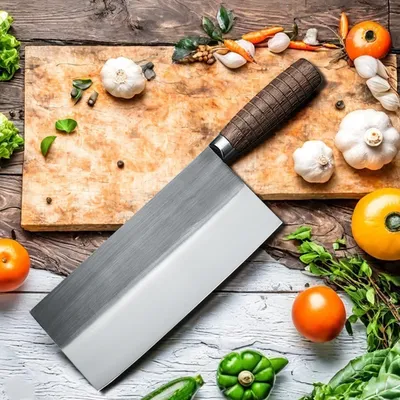 Forged Chinese Kitchen Knife Meat Cleaver Slicing Knife Sushi Filleting Knife Butcher Knife Chef