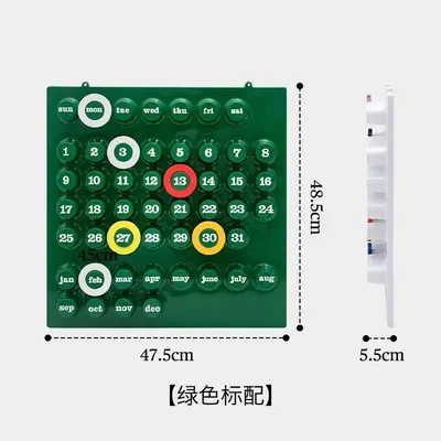 Personality Calendar Retro Creative Perpetual Calendar Network Red Ins Wind Home Decoration Tabletop