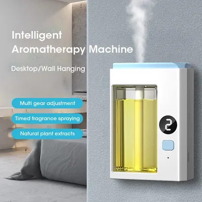 Smart Aromatherapy Machine with Night Light Air Freshener Bedroom Toilet Diffuser Scent Aroma