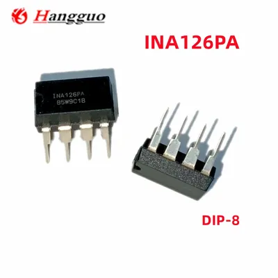10Pcs/Lot Original INA126PA DIP-8 INA126P DIP8 INA126 126PA 126 IC Instrumentation amplifier