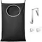Large Oxford Door Hanging Laundry Hamper Bag with Hooks Dirty Clothes Storage Bag for Bedroom Bathroom