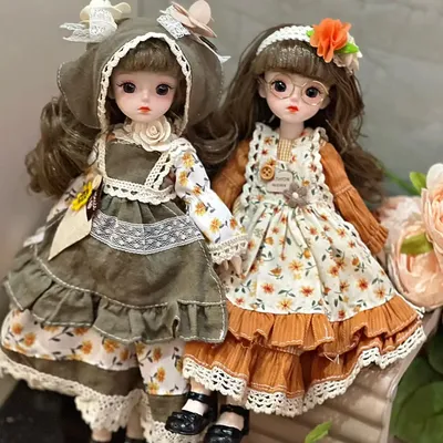 Lolita 1/6 Bjd Doll 30cm Princess Dress Movable Joint Doll Girl bjd doll full set