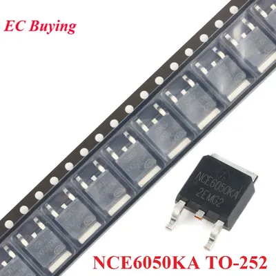 10/5pcs NCE6050KA NCE6050 NCE 6050 6050KA TO-252-2 TO252-2 60V/50A N-channel MOS FET Field-effect