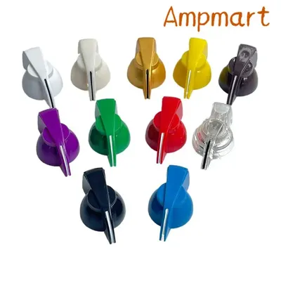 32X14MM Plastic Flat Chicken Head Knob Guitar Effector Potentiometer Knob Power Amplifier Speaker