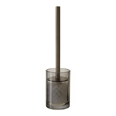 Smoked Glass Toilet Brush