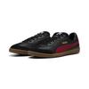 Fußballschuh PUMA "KING 21 IT Fußballschuhe Erwachsene", Gr. 45, schwarz schwarz crimson rot, Obermaterial: Synthetik, Kuhleder; Futter: Synthetik; Innensohle: Textil; Laufsohle: Gummi, Schuhe