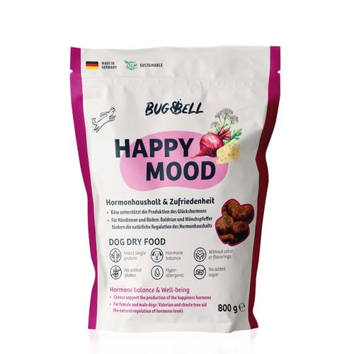 Sparpaket: 4x800g BugBell Happy Mood Hundefutter trocken