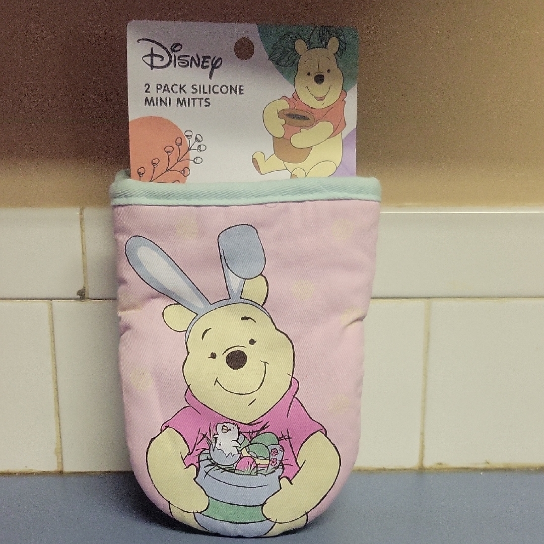 Disney Kitchen | Disney Pink Silicone Mini Mitts For Kids | Color: Pink | Size: Os