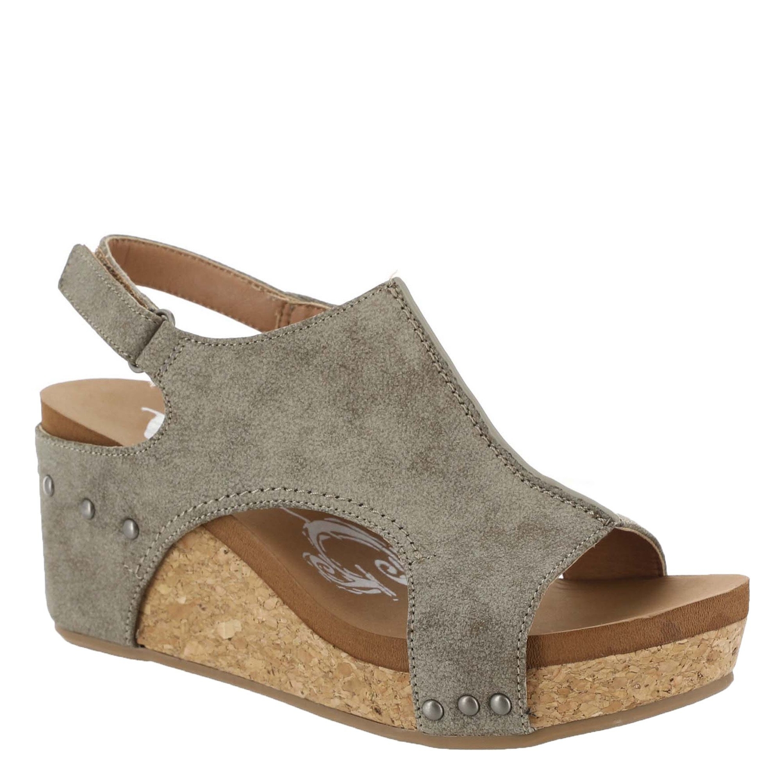 Very G Isabella 2 - Womens 9 Grey Sandal Medium