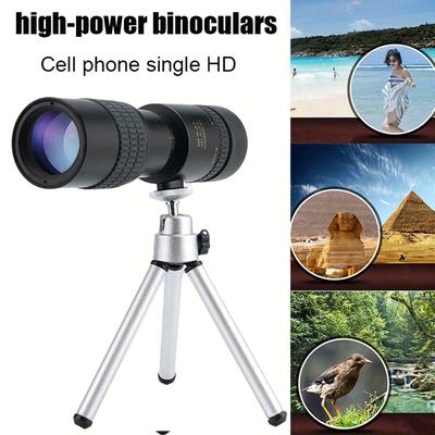 TEMU 4k 10-300x40mm Super Telescope Hd Portable (big Eyepiece 22mm+tripod)