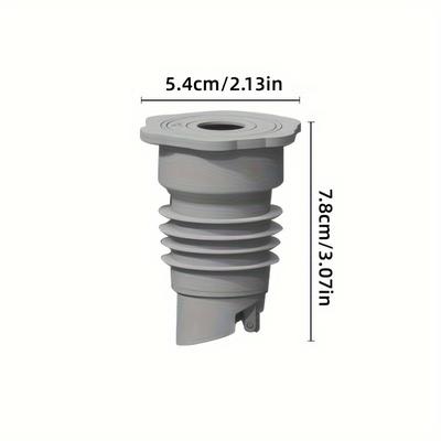 TEMU 1pc Silicone Anti-odor Backflow For Kitchen Sinks, Washing Machines & Drains - Foldable, No , Sealing Ring, Drain Plug