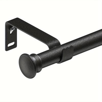 TEMU 1pc Adjustable Curtain Rod, Suitable For Windows From 30