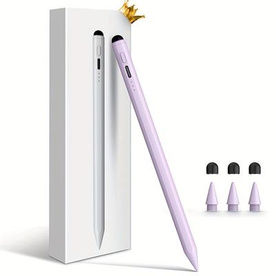 TEMU Pencil 9th&10th Generation, 13 Mins Fast Charge Stylus Pen For , Palm , Tilt , Compatible W/ Pro 11/ 12.9/ 13in, 6/ 7/ 8/ 9/ 10, 3/ 4/ 5/ 6, Mini 5/ 6