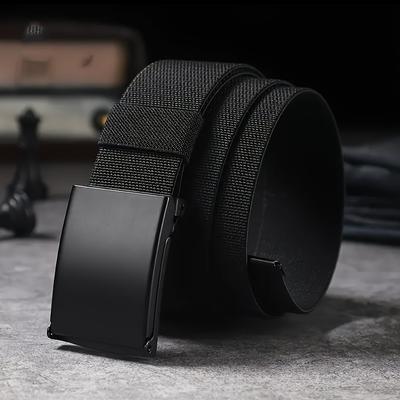 TEMU Men' Belt, Casual Outdoor Multifunctional Belt, Simple Comfortable Business Student Belt, Ideal For Gifts, Belt