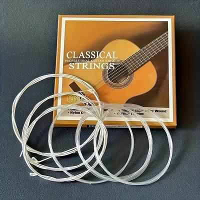 TEMU Classical Guitar Strings Cg-01 Nylon Set