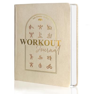 TEMU 1pc Fitness 's Workout Journal - A5 Adult Exercise Planner For Tracking Gym & Home , Progress Monitoring,