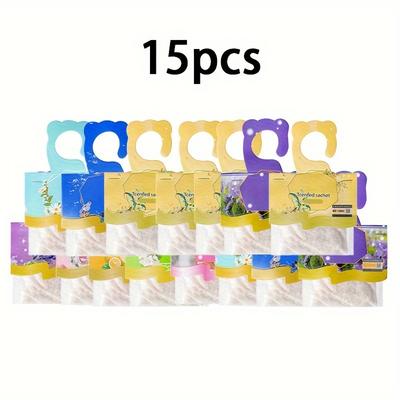 TEMU 15/25/40 Random Scent Closet Hanging Fragrance Sachet, Air Freshener, Indoor Lavender Fragrance Diffuser Bag, Long Fragrance Car Bag, Best For Christmas, Thanksgiving