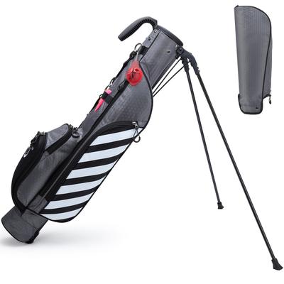 TEMU Golf Lightweight Stand Carry Bag Pro With Shoulder Straps â€“ Easy To Carry And Golf Bag For The , , And Executive Courses Grey