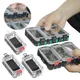 Cassetta portautensili da pesca espandibile cassetta portautensili da pesca con funzione magnetica cassetta degli attrezzi da pesca accessori da pesca luminosi
