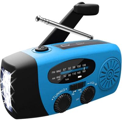 Decdeal - Notfallradio, Solar-Handkurbel-Wetterradio, 1200 mAh, am/fm/noaa, Notfall-Wetterradio, Image