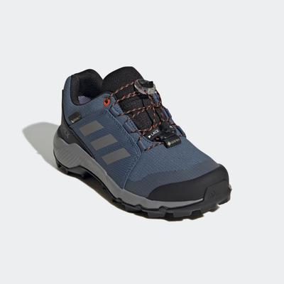 Wanderschuh ADIDAS TERREX "TERREX GORE-TEX", Gr. 39, bunt (wonder steel, grau three, semi impact orange), Textil, Synthetik, sportlich, Schuhe Image