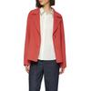 Outdoorjacke S.OLIVER BLACK LABEL, Damen, Gr. 40, rot, Obermaterial: 80% Polyester, 20% Wolle. Futter: 51% Viskose, 49% Polyester, unifarben, casual, regular fit taillenbedeckt, Langarm gerader Abschluss, Jacken, mit Reverskragen