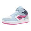 Sneaker KANGAROOS "K-CP HOGAN EV", Gr. 37, blau sky, daisy pink, Synthetik, Textil, sportlich, Schuhe