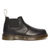 Chelseaboots DR. MARTENS "2976 LO", Damen, Gr. 41, schwarz, Leder, klassisch, Schuhe, Chukka, Boots, Schlupfstiefel mit Stretcheinsatz