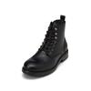 Stiefelette MARC O'POLO "mit Innenzipper", Damen, Gr. 42, schwarz, Obermaterial: 100% Leder (Rind), unifarben, Schuhe
