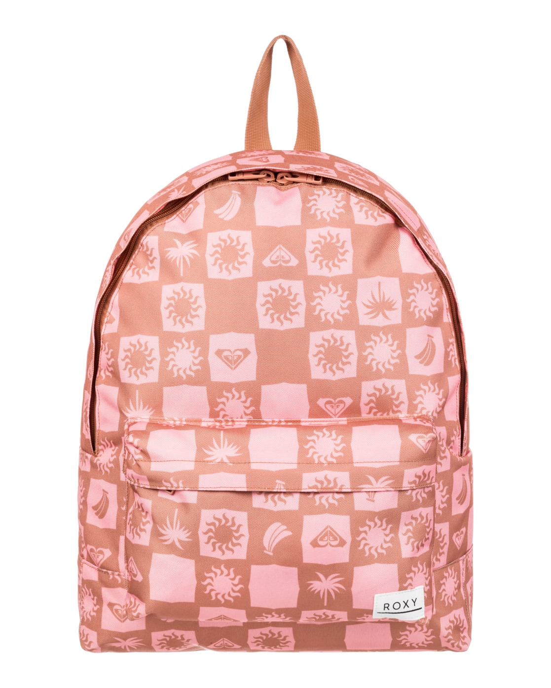 Tagesrucksack ROXY "Sugar Baby", Damen, braun (camel sunsquare ax), Polyester, Rucksäcke Image
