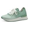 Slip-On Sneaker TAMARIS, Damen, Gr. 37, grün (mint), Textil, sportlich, Schuhe, Freizeitschuh, Halbschuh, Slipper mit dezentem Farbverlauf