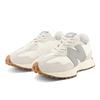 Sneaker NEW BALANCE "327", Gr. 40, grau (shadow grau), Leder, Synthetik, sportlich, Schuhe