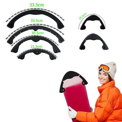 Ski Board Anti-collision Strip Snowboard Protection Strip Snowboard Curved Anti-Collision Strips