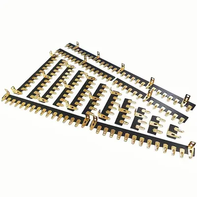 Ampmart 2-28Pins Tag Strip Gold Pins Plated Audio Strip Tag Board ,For Guitar Amplifiers HIFI DIY.