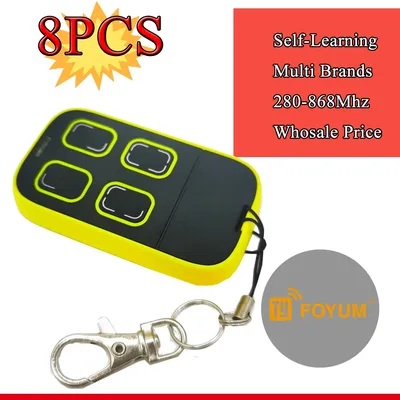 Multi Frequency Universal Gate RF Remote Control Duplicator 280-870MHZ Self Learning Compatible With