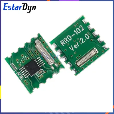 Estardyn 5pcs FM Stereo Radio Module RDA5807M Wireless Module Profor RRD-102V2.0