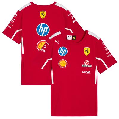 Scuderia Ferrari 2025 Team-T-Shirt – Kinder Image