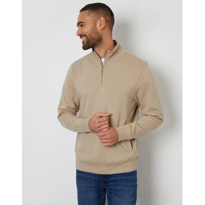 Stone Quarter Zip Sweatshirt